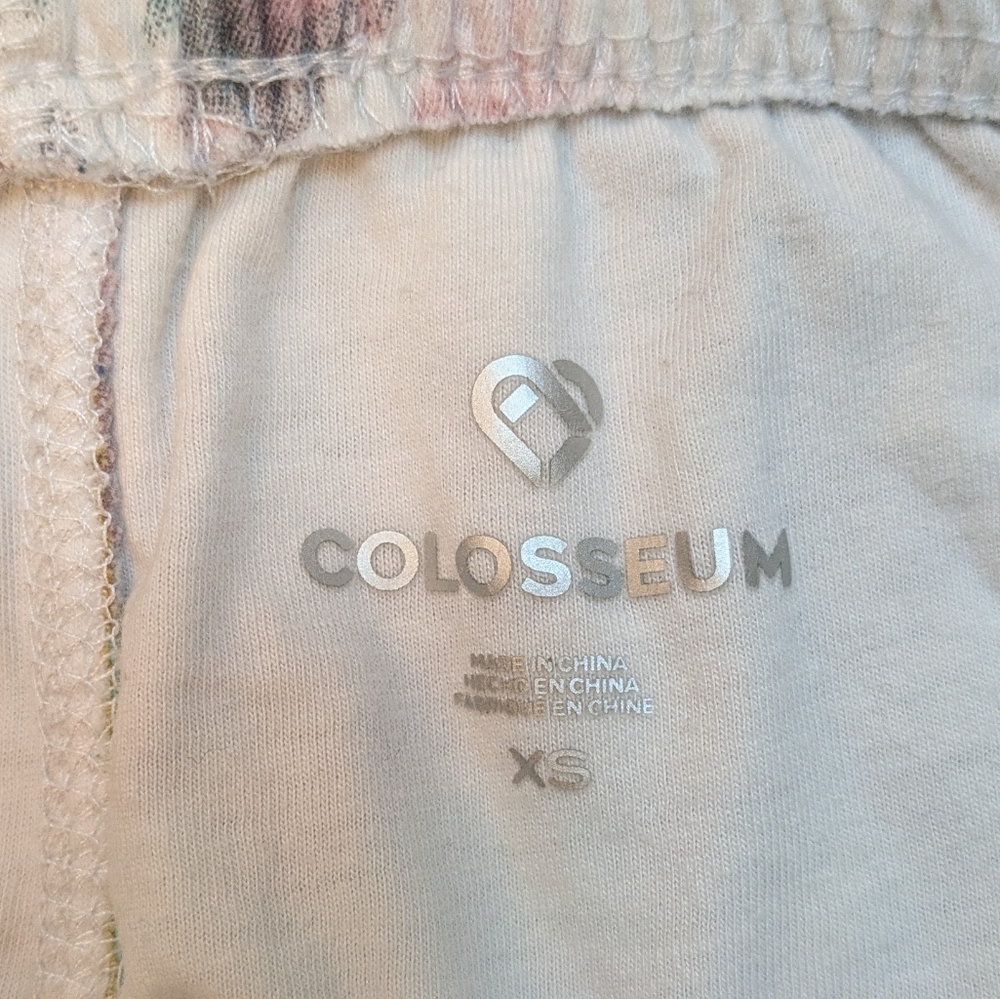 Colosseum Active Women's Simone Cotton Blend, Yoga, Running Tie-Dye Shorts, XS - Picture 8 of 11
